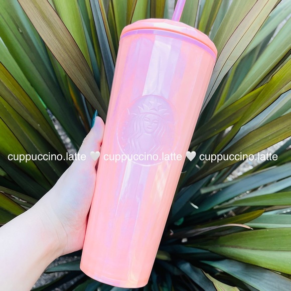 Starbucks Accessories - 💖NEW💖Starbucks Blush Pink Kaleidoscope Dome Cup